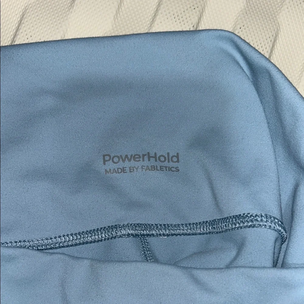 Light Blue High-Waisted Fabletics Leggings - Picture 6 of 7